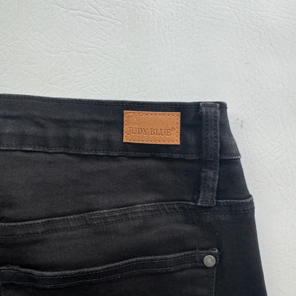 Judy Blue Boyfriend Fit Black Jeans Plus Size 20W Stretchy Denim JB88175 BK - Picture 8 of 16